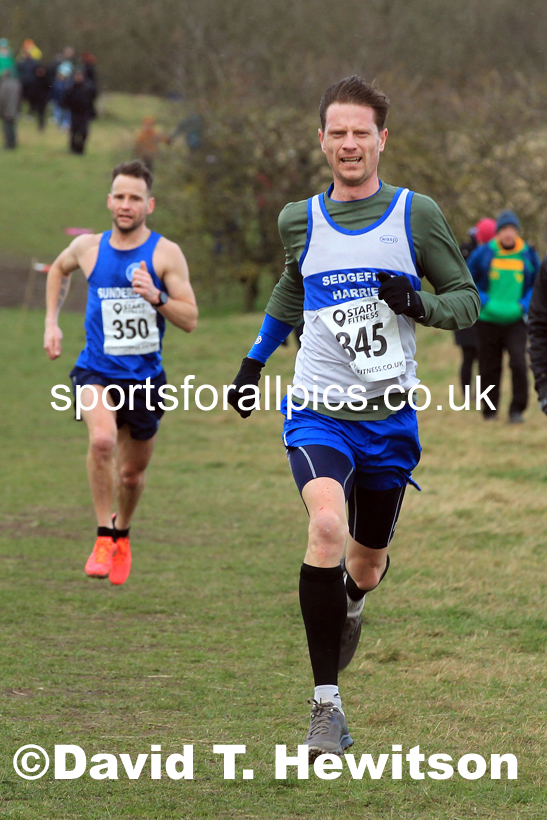 Mens 35 to 60 2022 NEMAA Open Cross Country Champs., Wallsend, Tyne and Wear. Photo: David T. Hewitson/Sports for All Pics